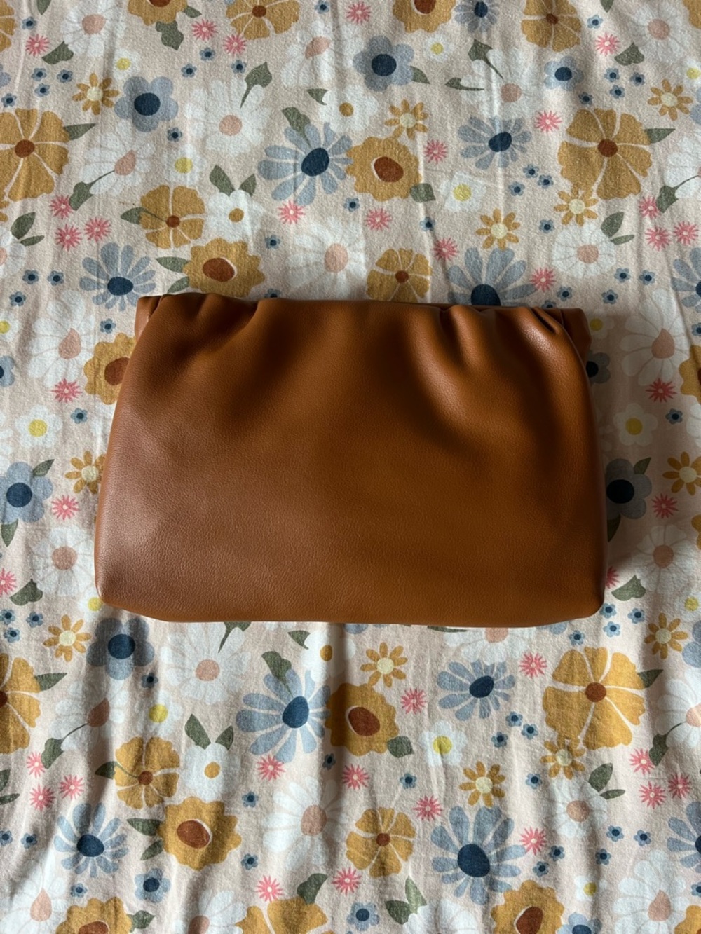 BY ANTHROPOLOGIE CINCHED FAUX-LEATHER CLUTCH - Picture 2 of 7